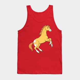 Proud Horse Brown Stallion Tank Top